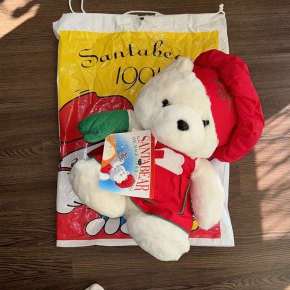 1991 Santa Bear with original bag - Picture 8 of 8